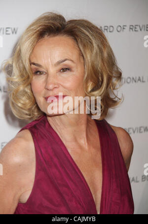 11. Januar 2011 - New York, New York, US - Schauspielerin JESSICA LANGE besucht der 2011 National Board der Überprüfung der Motion Pictures Awards Gala bei Cipriani 42nd Street statt. (Bild Kredit: Nancy Kaszerman/ZUMAPRESS.com ©) Stockfoto