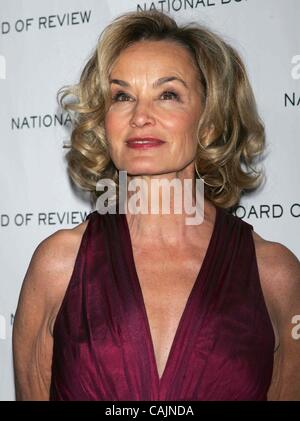 11. Januar 2011 kommt der nationalen Vorstand der Überprüfung der Motion Pictures Awards Gala bei Cipriani in New York am 11. Januar.2011 - New York, New York, USA - JESSICA LANGE. .. K67355SN (Kredit-Bild: © Sharon Neetles/Globe Photos/ZUMAPRESS.com) Stockfoto