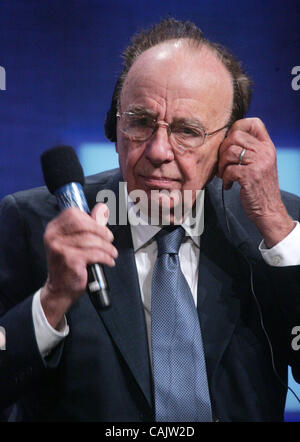 Sep 28, 2007 - New York, NY, USA - Chairman und CEO der News Corporation, statt RUPERT MURDOCH auf 2007 Clinton Global Initiative im Sheraton Hotel. (Kredit-Bild: © Nancy Kaszerman/ZUMA Press) Stockfoto