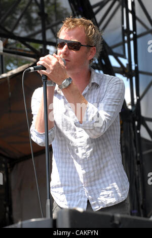 Sept. 16, 2007-Austin, TX; USA, gelegen in Austin Sänger MATT BERNINGER von der Band The National Höchstleistungen live die 2007 Austin City Limits Music Festival, das im Zilker Park stattfand. Copyright 2007 Jason Moore. Obligatorische Credit: Jason Moore Stockfoto