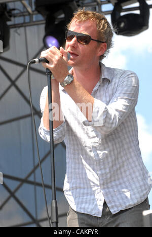 Sept. 16, 2007-Austin, TX; USA, gelegen in Austin Sänger MATT BERNINGER von der Band The National Höchstleistungen live die 2007 Austin City Limits Music Festival, das im Zilker Park stattfand. Copyright 2007 Jason Moore. Obligatorische Credit: Jason Moore Stockfoto