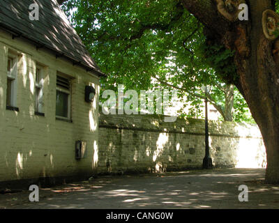 Dreamy Street in Oxford Lamm und Fahne Pub Stockfoto