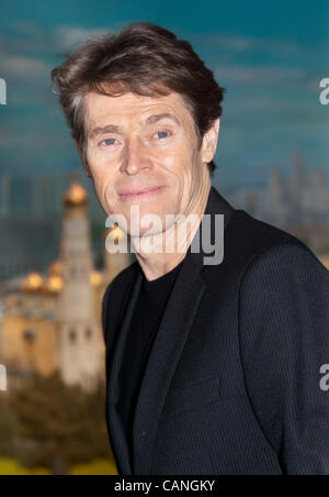 5. März 2012 - Moskau, Russland - März 05,2012.Moscow,Russia. Im Bild: John Carter Film Premiere in Moskau; Schauspieler Willem Dafoe (Credit-Bild: © PhotoXpress/ZUMAPRESS.com) Stockfoto