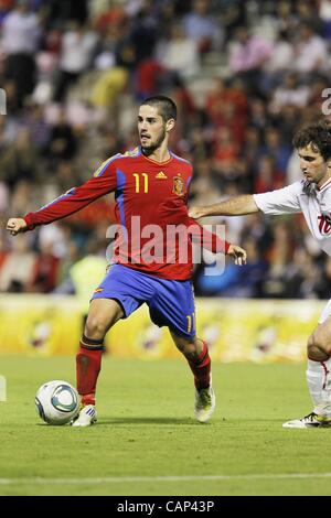 ISCO (ESP), 5. September 2011 - Fußball / Fußball: UEFA European Under-21 Championship 2013 Qualifikationsrunde match zwischen U21 Spanien und U21 Georgien an die Angel Carro-Stadion am 5. September 2011, Lugo, Spanien. (Foto: AFLO) [3604] Stockfoto