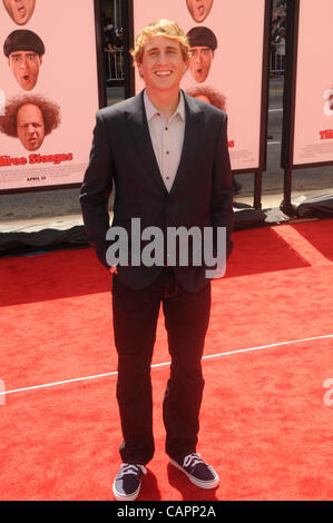 7. April 2012 - Los Angeles, Kalifornien, USA - Kirby Heybourne Teilnahme an der Los Angeles Premiere von "The Three Stooges'' im Grauman es Chinese Theatre in Hollywood, Kalifornien am 07.04.2012 statt. 2012 (Kredit-Bild: © D. Long/Globe Photos/ZUMAPRESS.com) Stockfoto