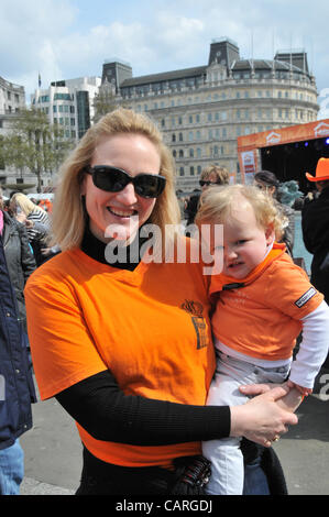 14. April 2012. London, UK. Holland Festival fördert Kultur und Tourismus in die Niederlande. Stockfoto