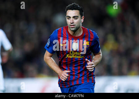 Xavi (Barcelona) 24. April 2012 - Fußball / Fußball: UEFA Champions League Semi-Finale, 2. Etappe match zwischen FC Barcelona 2: 2 FC Chelsea im Camp Nou in Barcelona, Spanien. (Foto von D.Nakashima/AFLO) [2336] Stockfoto