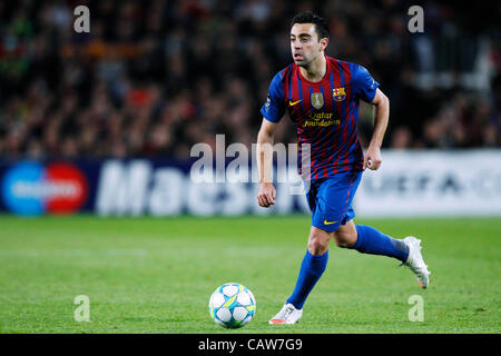 Xavi (Barcelona), 24. April 2012 - Fußball / Fußball: UEFA Champions League Semi-Finale, 2. Etappe match zwischen FC Barcelona 2: 2 FC Chelsea im Camp Nou in Barcelona, Spanien. (Foto von D.Nakashima/AFLO) [2336] Stockfoto