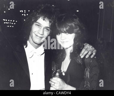 VALERIE BERTINELLI EDDIE VAN HALEN. (Kredit-Bild: © Roy Everson/Globe Photos/ZUMAPRESS.com) Stockfoto