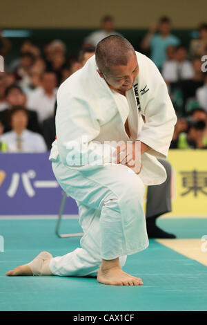 Keiji Suzuki (JPN), 29. April 2012 - Judo: 2012 All Japan Judo Championships, Halbfinale im Nihon Budokan, Tokio, Japan. (Foto von Daiju Kitamura/AFLO SPORT) [1045] Stockfoto