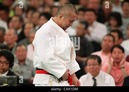 Keiji Suzuki (JPN), 29. April 2012 - Judo: 2012 All Japan Judo Championships, Halbfinale im Nihon Budokan, Tokio, Japan.  (Foto von Daiju Kitamura/AFLO SPORT) [1045] Stockfoto