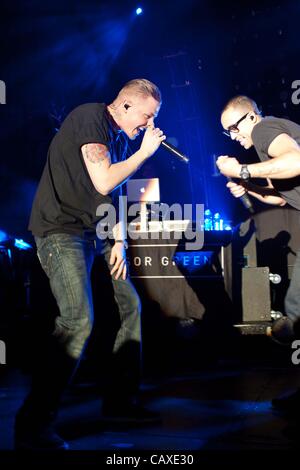 05.02.2012: Professor Green Konzert am Rivermead Leisure Centre, Reading, UK. Stockfoto