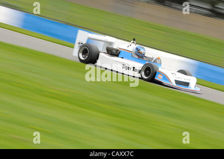 5. Mai 2012, Donington Park Racing Circuit, UK.  Die 1978 März 782 von Peter Meyrick auf dem Donington historische Festival Stockfoto