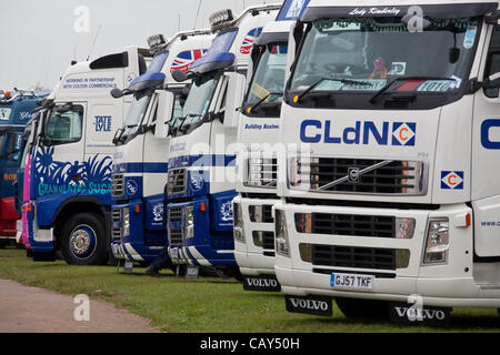 Peterborough, Cambridgeshire, Großbritannien. 7. März 2012. LKW aus ganz Großbritannien kam dem Truckfest Ereignis bei East Of England Showground, Peterborough geführt Stockfoto