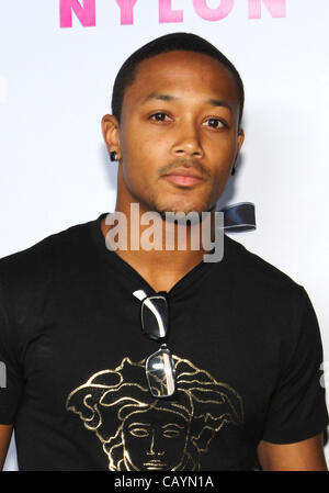 10. Mai 2012 - Los Angeles, Kalifornien, USA - Romeo besucht NYLON Young Hollywood Thema Feier am 9. Mai 2012 im The Roosevelt Hotel, Hollywood, CA, USA. (Kredit-Bild: © TLeopold/Globe Photos/ZUMAPRESS.com) Stockfoto