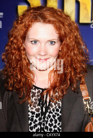 JENNIE MCALPINE Straße der Träume MUSICAL PREMIER MANCHESTER ARENA MANCHESTER ENGLAND 10. Mai 2012 Stockfoto