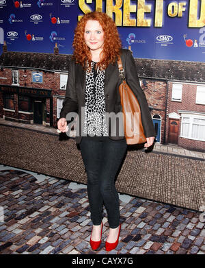 JENNIE MCALPINE Straße der Träume MUSICAL PREMIER MANCHESTER ARENA MANCHESTER ENGLAND 10. Mai 2012 Stockfoto