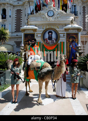 SACHA BARON COHEN den Diktator PHOTOCALL CANNES FILM FESTIVAL 2012 CARLTON HOTEL CANNES Frankreich 16 Mai 2012 Stockfoto