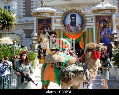 SACHA BARON COHEN den Diktator PHOTOCALL CANNES FILM FESTIVAL 2012 CARLTON HOTEL CANNES Frankreich 16 Mai 2012 Stockfoto