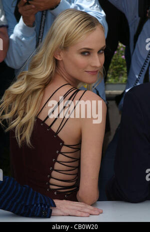 CANNES, Frankreich - 16. Mai: Jury-Mitglied und Schauspielerin Diane Kruger besucht die Jury Photocall. Stockfoto