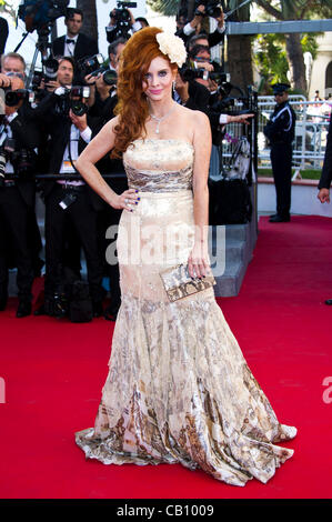 Phoebe Price (Schauspielerin) am roten Teppich Ankünfte für Eröffnungsfeier & screening von "Moonlight Königreich" 65. Cannes Film Festival 2012 Palais Des Festival, Cannes, Frankreich 16. Mai 2012 Stockfoto