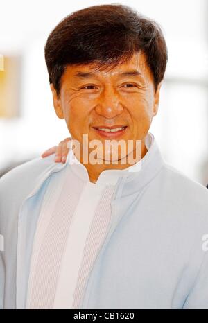 18. Mai 2012 - Hollywood, Kalifornien, US - JACKIE CHAN. Chinese Zodiac Photocall.65. Cannes Film-Festival.Cannes, France.May 18, 2012. (Kredit-Bild: © Roger Harvey/Globe Photos/ZUMAPRESS.com) Stockfoto