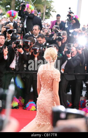 Naomi Watts bei der Gala screening Madagascar 3: Most Wanted Europas bei der 65. Filmfestspiele von Cannes. Auf Freitag, 18. Mai 2012 in Cannes Film Festival, Frankreich. Stockfoto