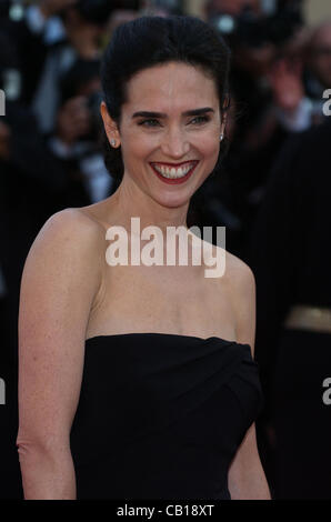 18. Mai 2012 - Cannes, Frankreich - CANNES, Frankreich - Mai 18: Schauspielerin Jennifer Connelly nimmt an der Once Upon A Time-Premiere während der 65. Annual Cannes Film Festival im 18. Mai 2012 in Cannes, Frankreich. (Kredit-Bild: © Friedrich Injimbert/ZUMAPRESS.com) Stockfoto