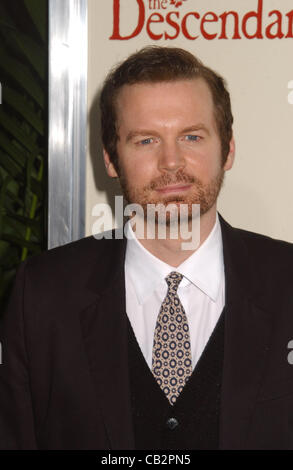 15. November 2011 - Hollywood, Kalifornien, USA - Matthew Lillard besucht die Premiere des.'' Die Nachkommen '' Akademie im Theater. Beverly Hills, Ca am November 15,2011... 2011 (Kredit-Bild: © Phil Roach/Globe Photos/ZUMAPRESS.com) Stockfoto