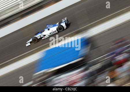 25. Mai 2012 - Indianapolis, Indiana, USA - IZOD Indycar Series, Indy 500, Indianapolis, IN, Qualifikation, Praxis, 18-27 Mai 2012, TAKUMA SATO, Rahal Letterman Lanigan Racing Honda (Kredit-Bild: © Ron Bijlsma/ZUMAPRESS.com) Stockfoto