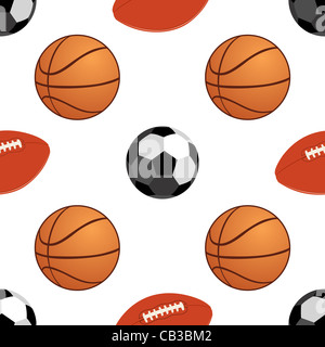 Sportbälle Stockfoto