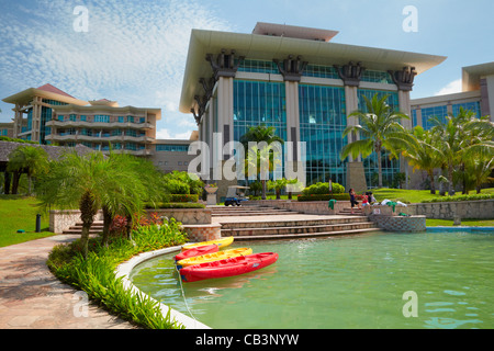 Hotel Empire, Fernbus, Brunei Darussalam, Borneo, Asien Stockfoto