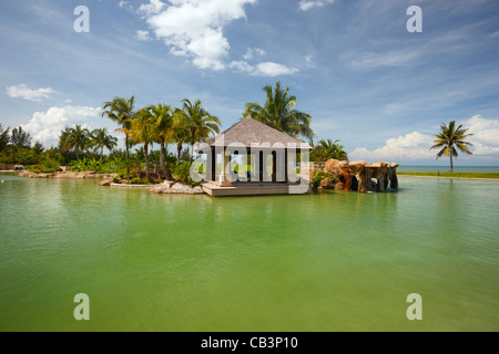 Hotel Empire, Fernbus, Brunei Darussalam, Borneo, Asien Stockfoto