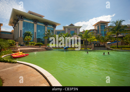 Hotel Empire, Fernbus, Brunei Darussalam, Borneo, Asien Stockfoto