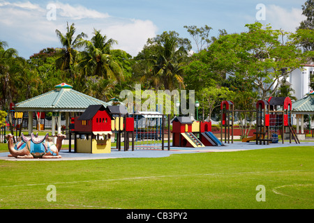 Fernbus-Park, Fernbus, Brunei Darussalam, Borneo, Asien Stockfoto