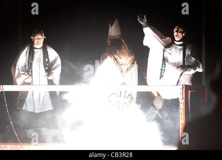 Lewes Bonfire Night feiern Stockfoto