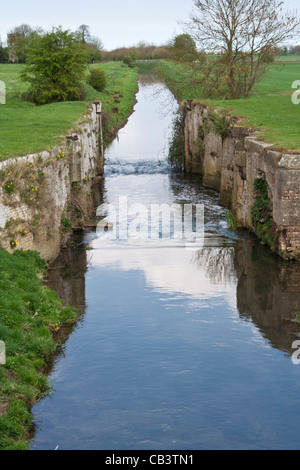 Die DIS-gebrauchte Louth Canal in Lincolnshire, England Stockfoto