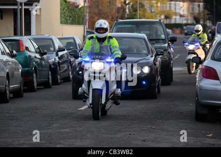 Princess Royal Besuche Ilford Stockfoto