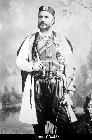 Fürst Nikolaus von Montenegro Stockfoto