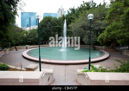 Brunnen in Kowloon Park Tsim Sha Tsui Kowloon Hong Kong Sonderverwaltungsregion Hongkong China Stockfoto