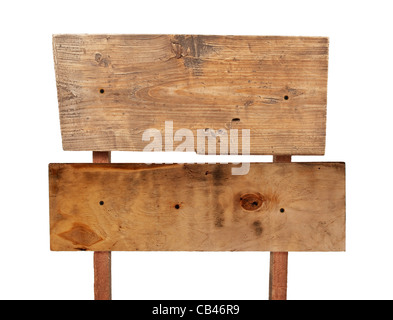 Holzschild Stockfoto