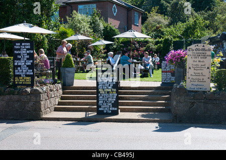 Die alte Welt Teestuben, Godshill auf der Isle Of Wight Stockfoto