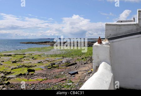 Der Strand von Lower Largo, Fife, Schottland Stockfoto