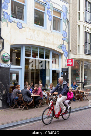 Café Nielsen in den "neun Straßen" Einkaufsviertel von Amsterdam, Niederlande. Stockfoto
