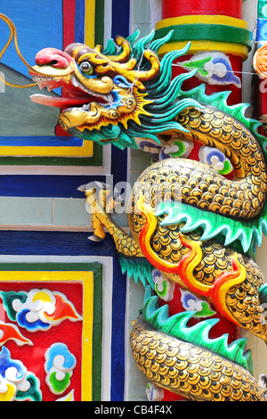 Chinesischer Tempel in Rangsit, Bangkok Stockfoto