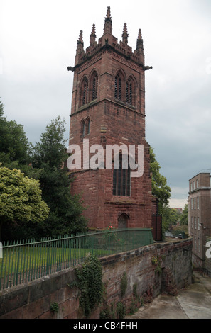 Str. Marys Centre, ehemals die Kirche von St Mary-on-the-Hill, angrenzend an Chester Castle in Chester, Cheshire, UK. Stockfoto