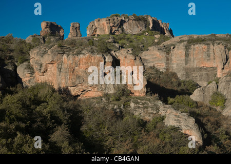 Felsiges Phänomen in der Nähe von Belogradchik, belogradchik Felsen Stockfoto