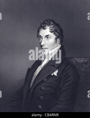 George Hamilton-Gordon 4. Earl of Aberdeen KG KT FRS PC (1784 – 1860) war ein schottischer konservative Politiker & Premierminister Stockfoto