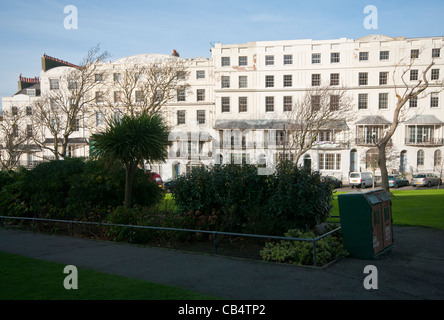 Periode Gebäude In Wellington Square Hastings East Sussex England UK Stockfoto