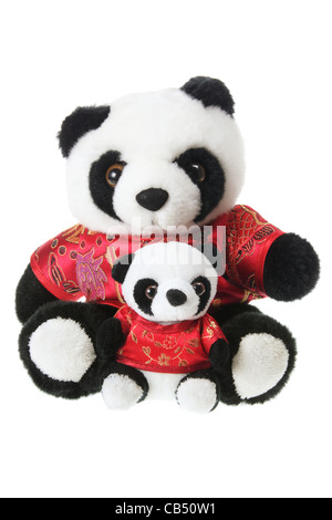 Stofftier Panda Stockfoto